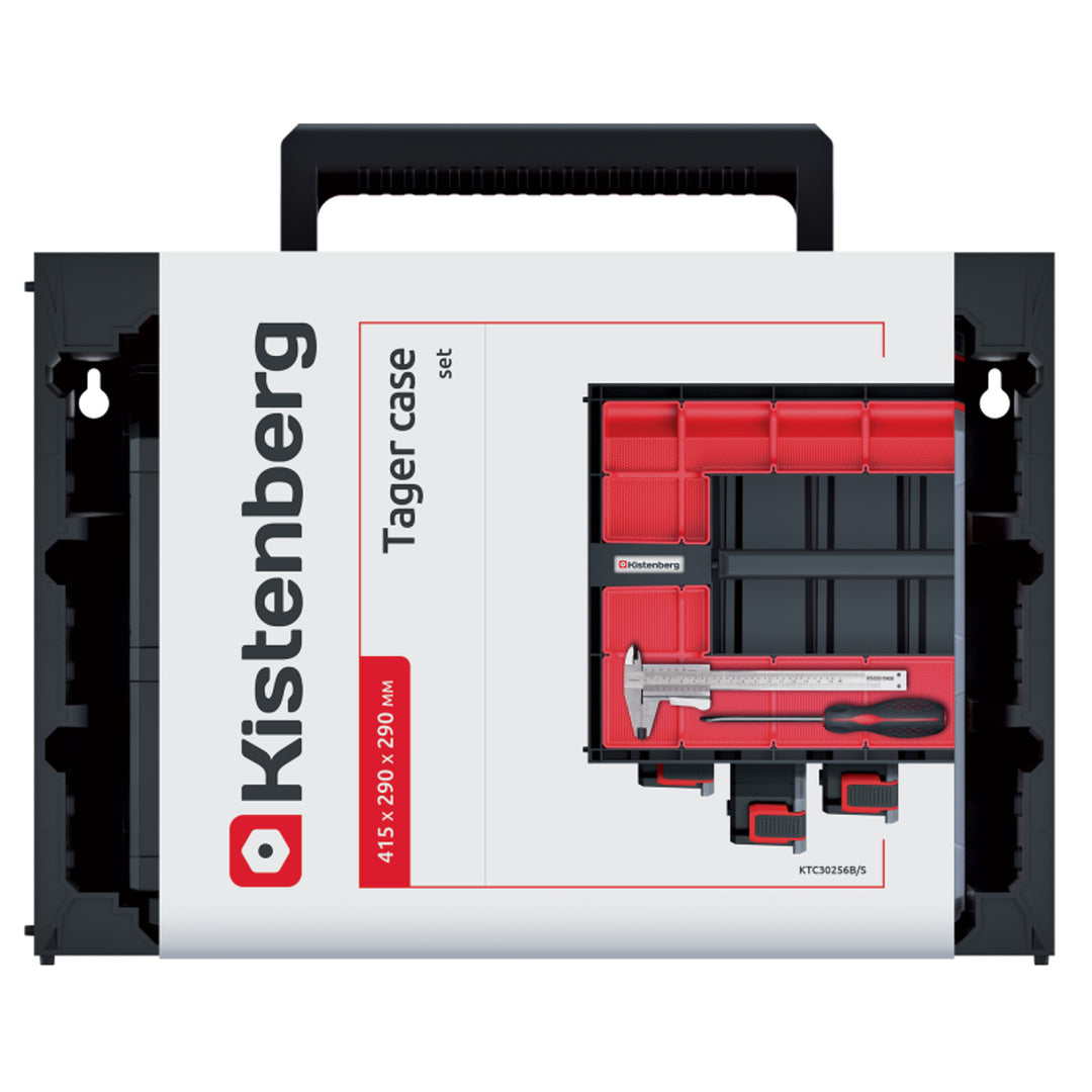 Mallette à outils Kistenberg Tagercase 30 KTC30256S-S411 avec 5 organiseurs