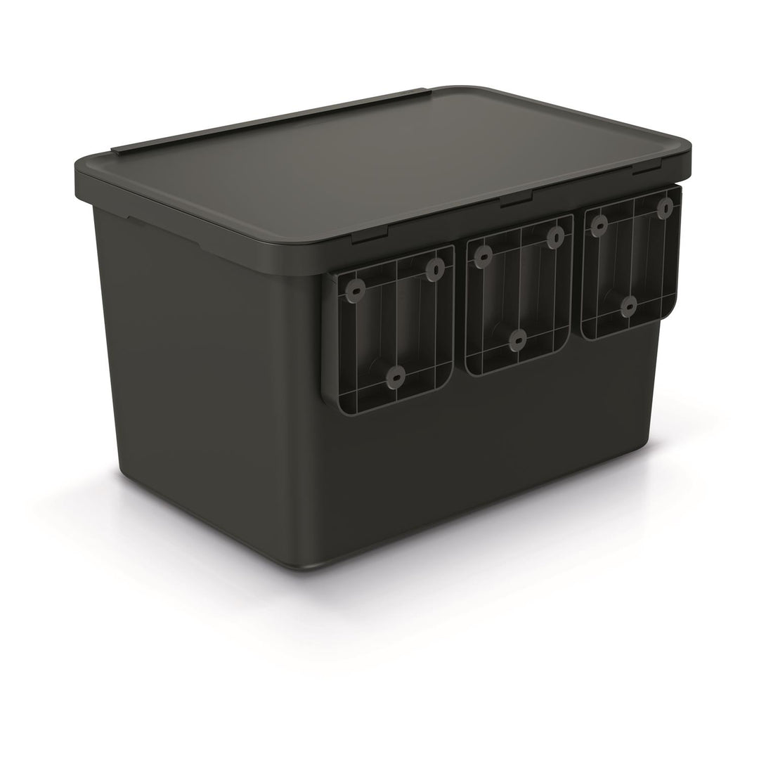 Keden SYSTEMA poubelle 2x10 + 23l - noir recyclage