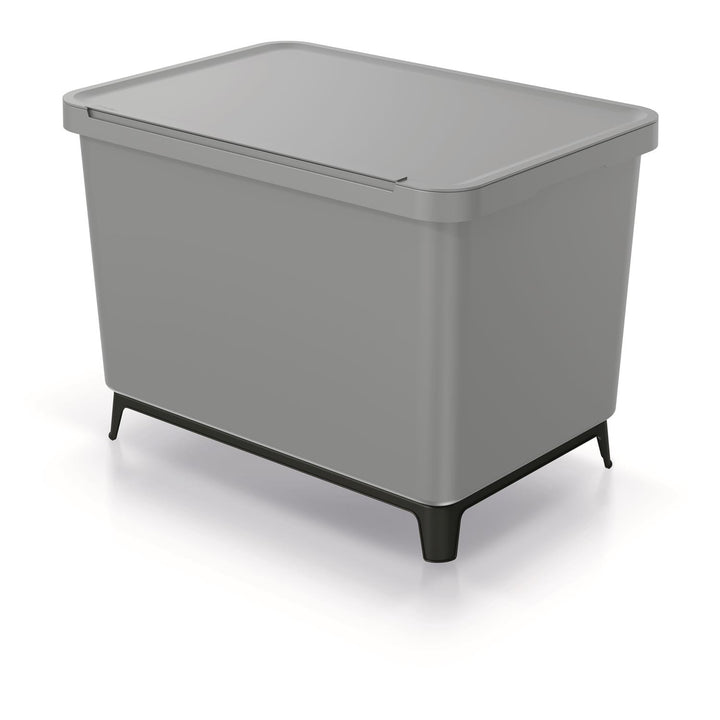 Poubelle Keden SYSTEMA - gris clair, 4x10 litres