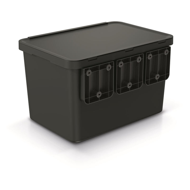 Keden SYSTEMA poubelle 4x10 litres - noir recyclage