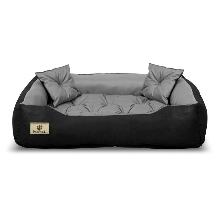 Prestige lair pour chien, chat 80x60 / 100x75 cm gris-noir