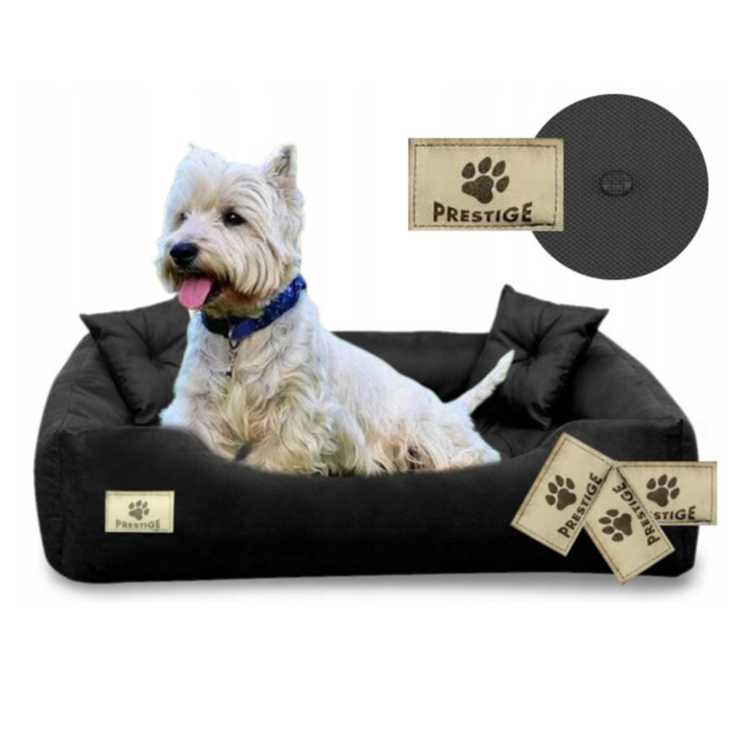 Prestige bedden voor honden, katten 80x60 / 100x75 cm zwart