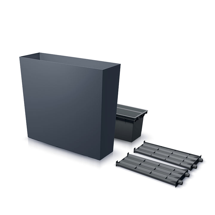 Pot de fleurs Prosperplast URBI CASE TOWER - anthracite