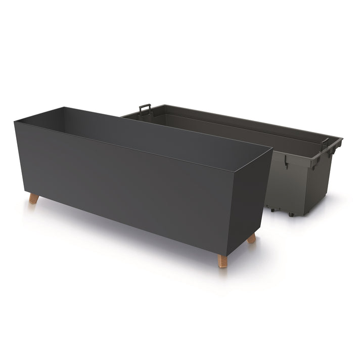 Prosperplast pot de fleurs URBI CASE DUC800N - anthracite