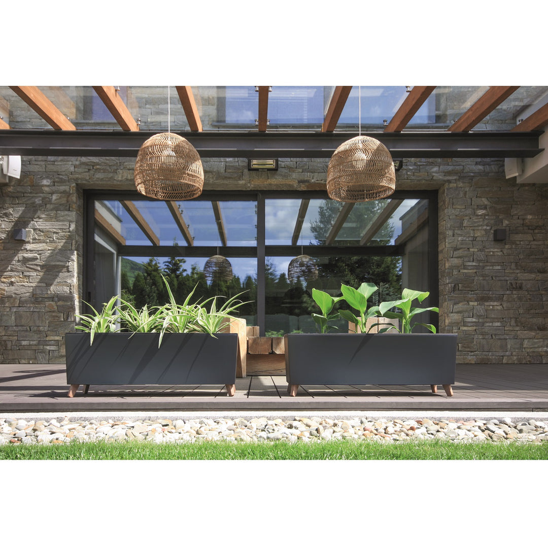 Prosperplast pot de fleurs URBI CASE DUC800N - anthracite