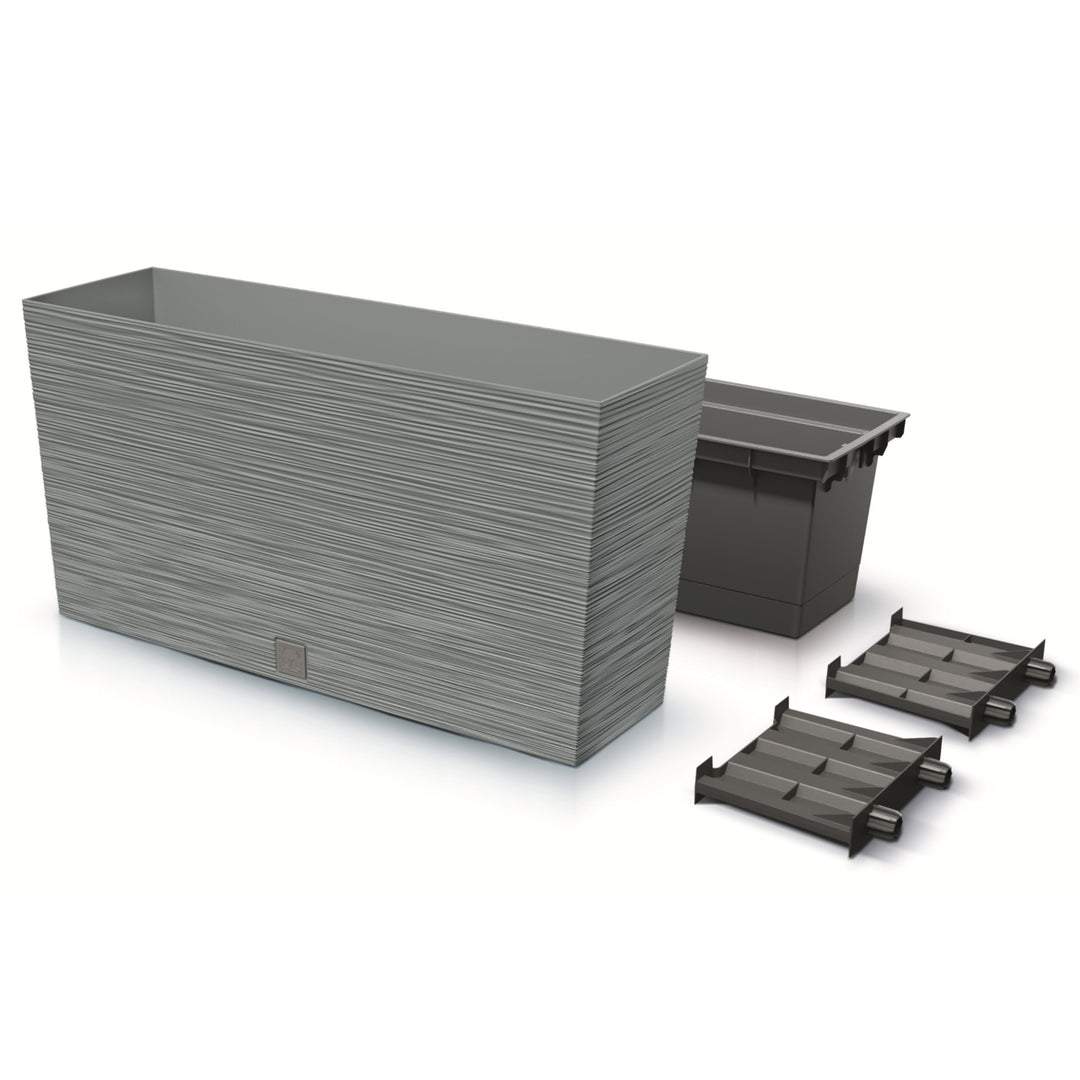 Prosperplast Furu Case M boîte d'insertion DFC800M-422U - couleur béton (gris)