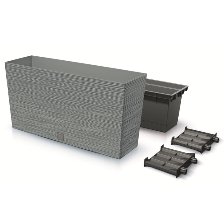 Prosperplast Furu Case M boîte d'insertion DFC800M-422U - couleur béton (gris)