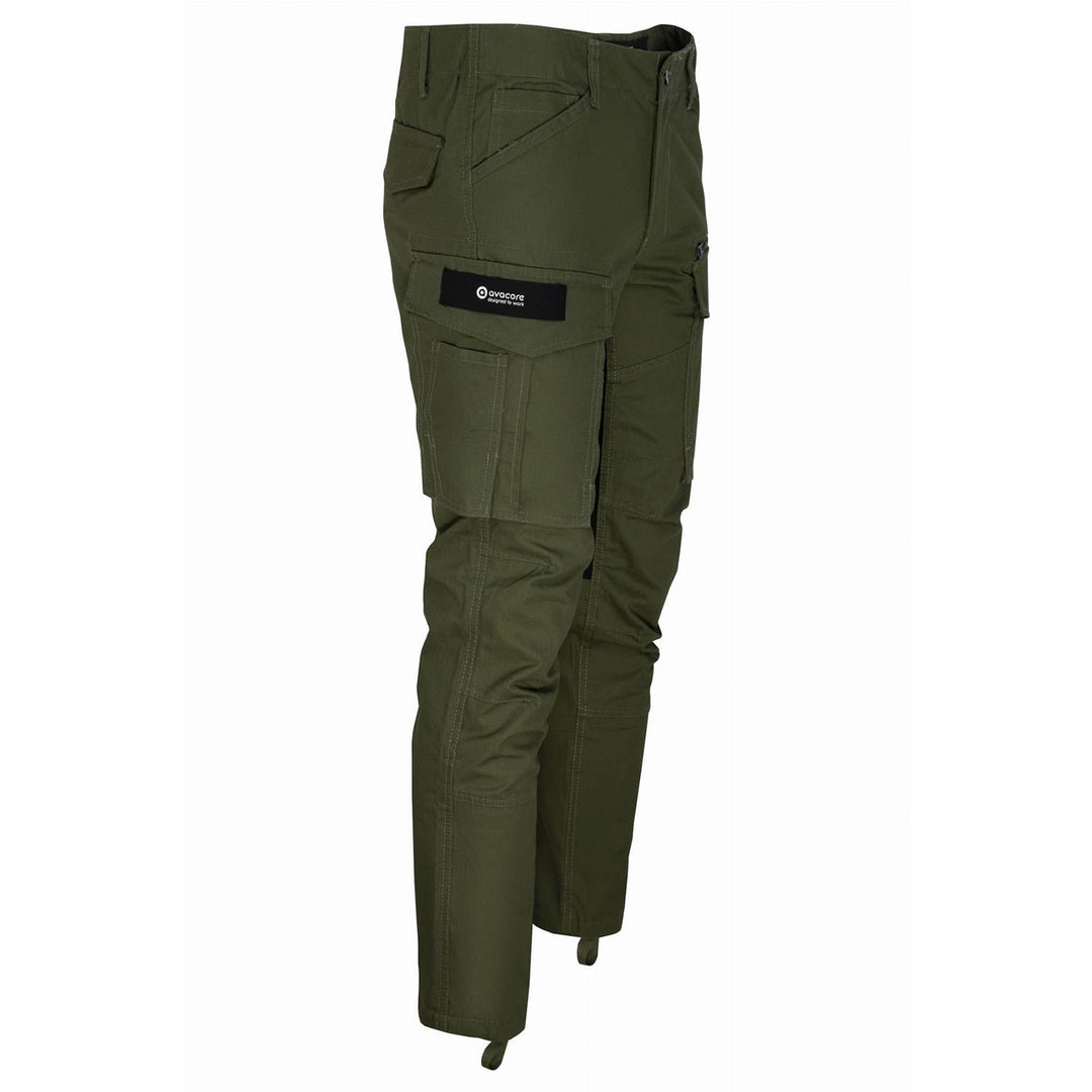 Pantalon de travail Avacore Avastar avec huit poches 240-260 g/m2 Kaki Taille : 48