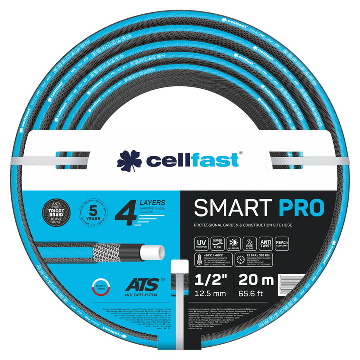 CELLFAST SMART PRO ATS 13-400 Tuinslang 1/2 20 m 4-laags