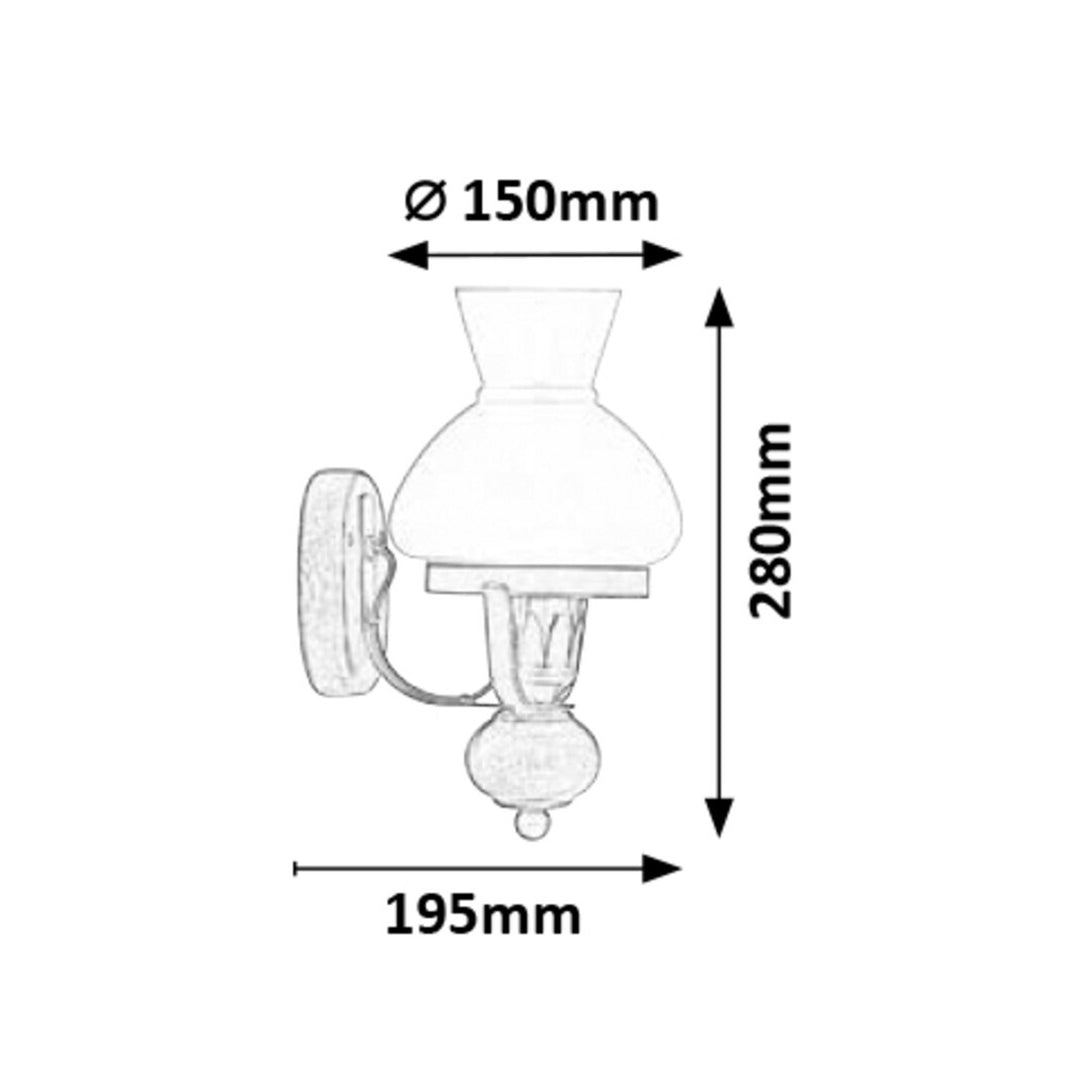 RABALUX PETRONEL 7077 wandlamp voor woonkamer eetkamer slaapkamer