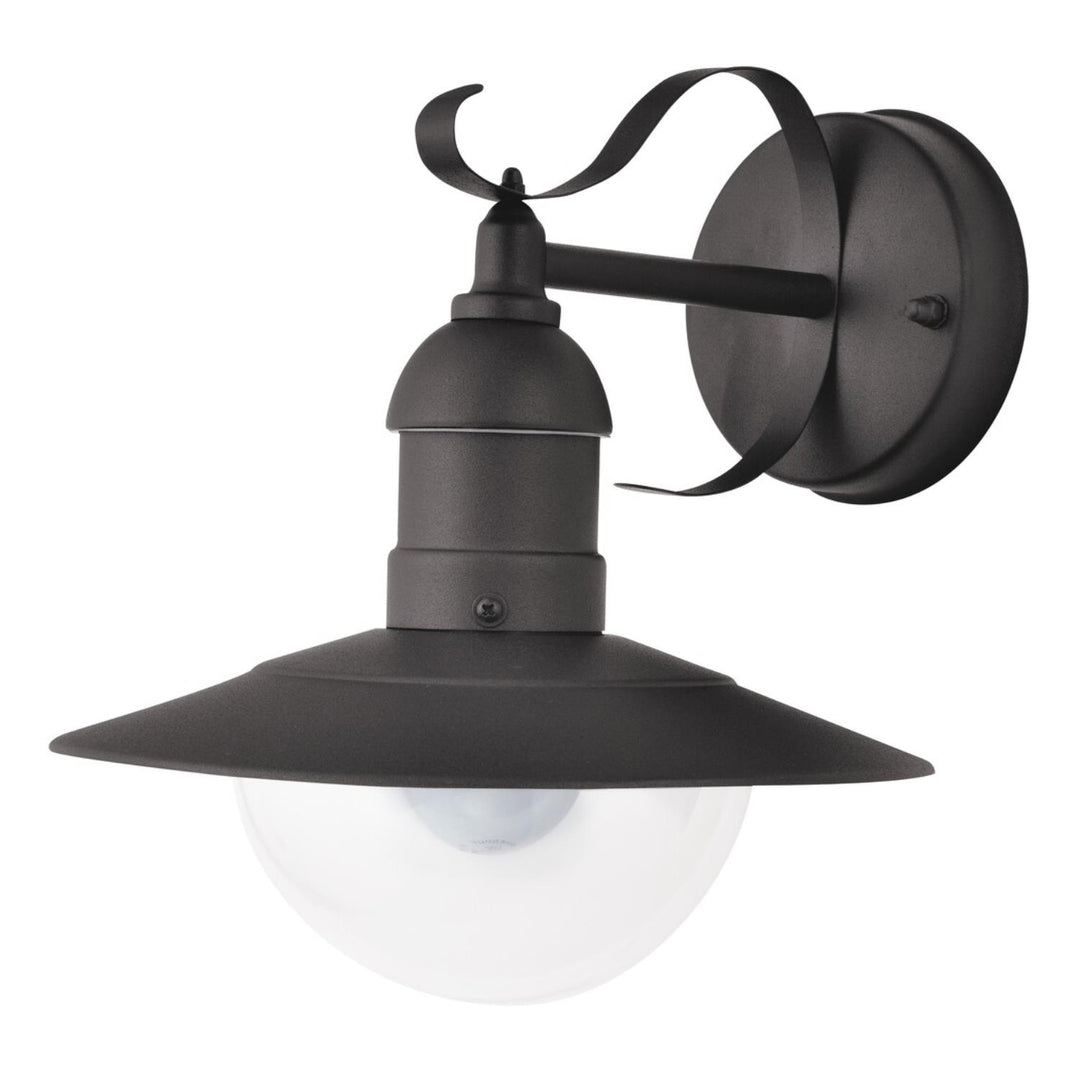 Rabalux Oslo tuinwandlamp voor gevel zwart E27 60 W IP43 230 V