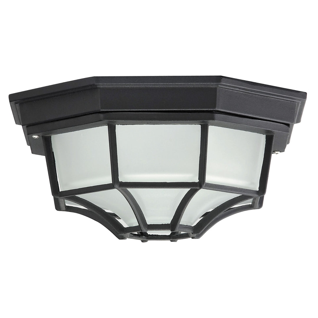 Rabalux Milano buitenplafondlamp 8346 metaal en glazen lampenkap