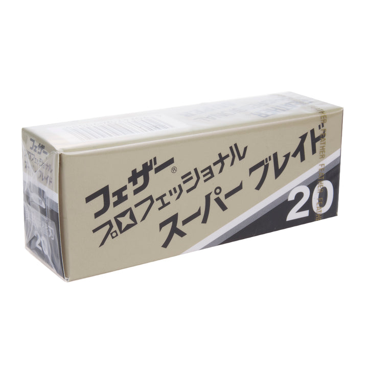 FEATHER Super Blade PS-20 lames de rasoir shavette - 20 par paquet