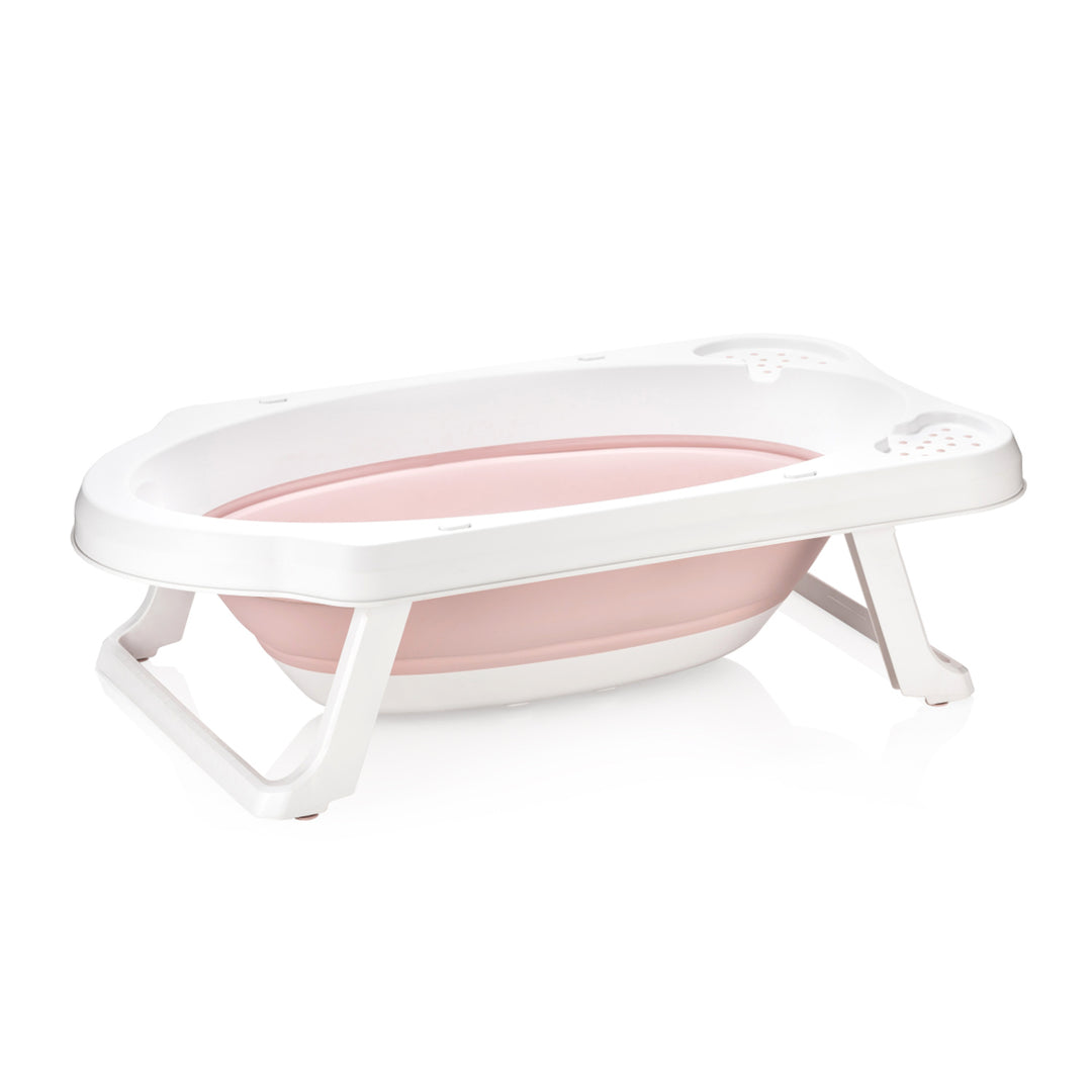 Keeeper Maja baignoire bébé pliante blanche et rose 1064758100000