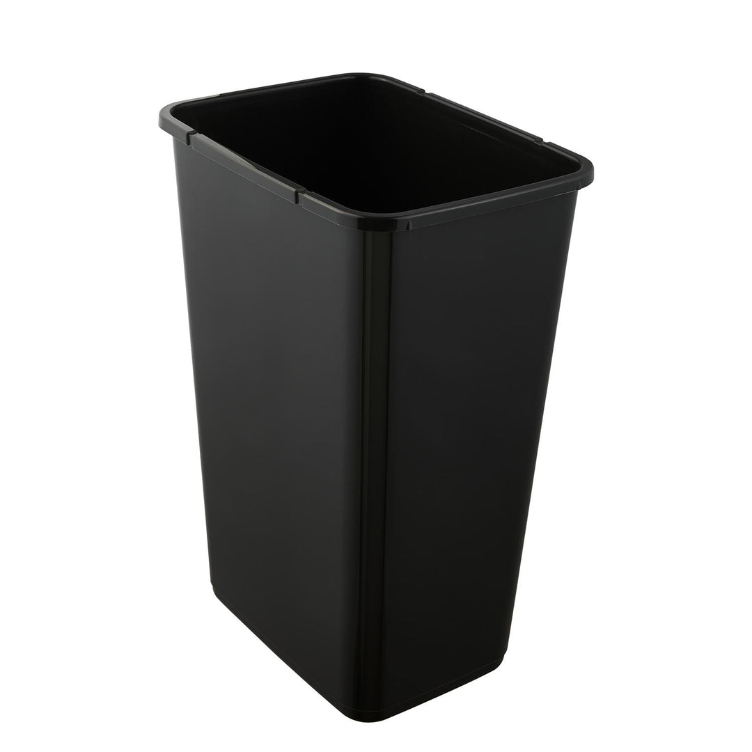 Poubelle avec couvercle poussoir 45l vert Keeeper Poubelle de tri sélectif