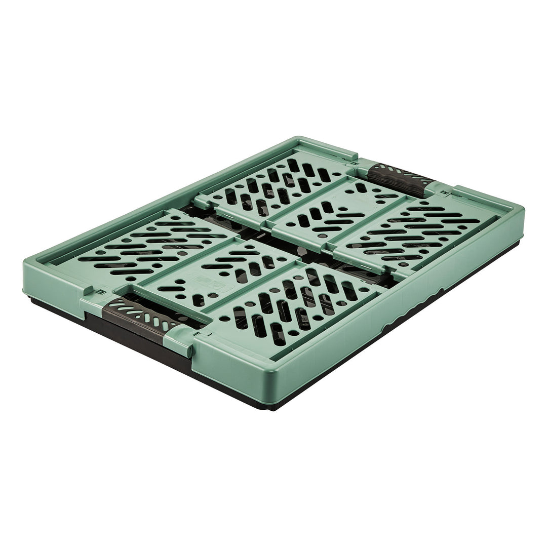 Panier pliant polyvalent en plastique vert Keeeper