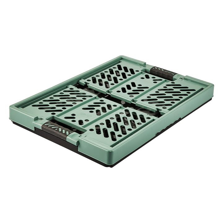 Panier pliant polyvalent en plastique vert Keeeper