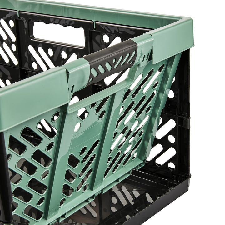 Panier pliant polyvalent en plastique vert Keeeper