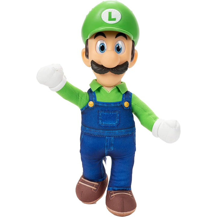 SUPER MARIO Movie Luigi, knuffel, cartoonmascotte, 30 cm