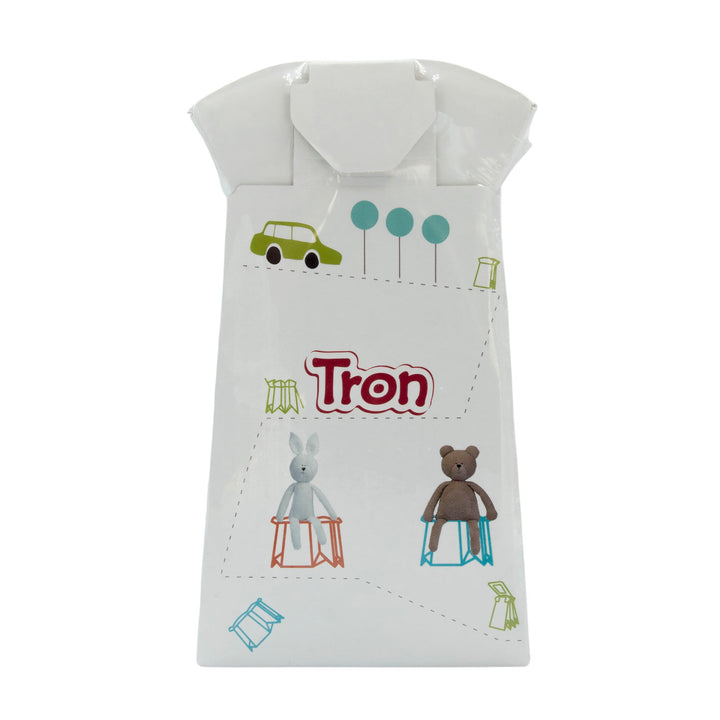 Pot jetable pour enfants Tron, blanc, jusqu'à 30 kg, lot de 10 pièces