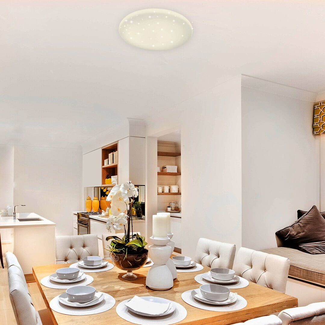 Rabalux Plafonnier Danny 5447 blanc 80W diamètre 800mm