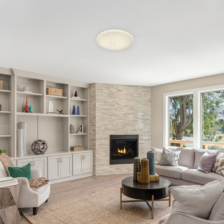 Rabalux Plafonnier Danny 5445 blanc 36W couleur de lumière réglable