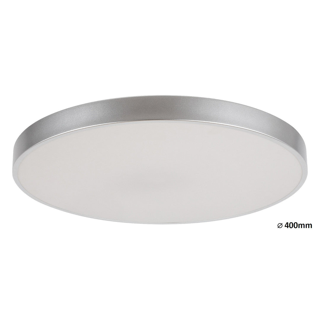 Tesia Rabalux plafonnier 3315 argent 36W lumière blanche naturelle