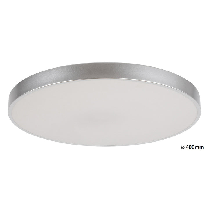 Tesia Rabalux plafondlamp 3315 zilver 36W natuurlijk wit licht