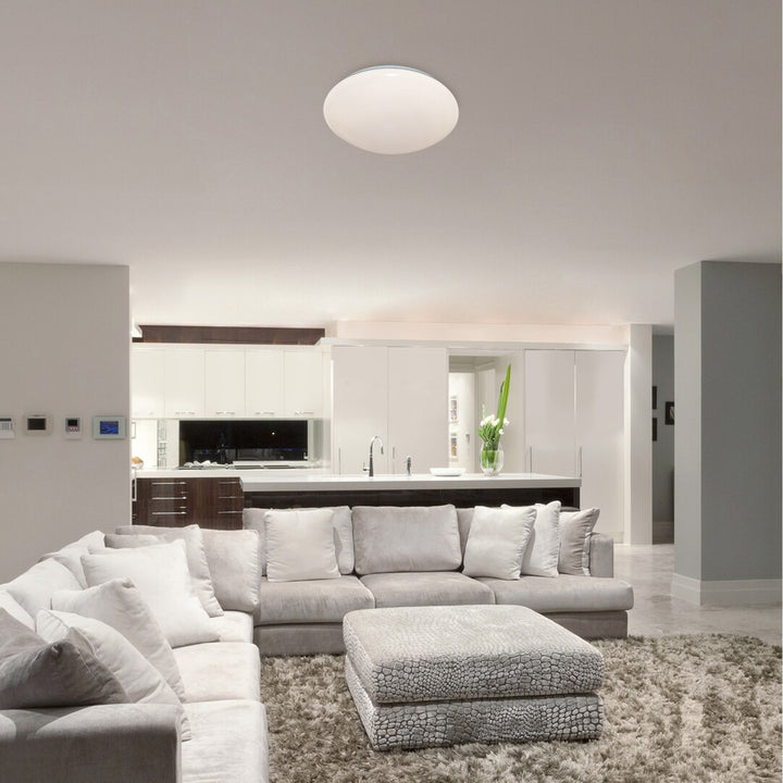 Plafonnier rond avec détecteur de mouvement Lucas Rabalux blanc 24W 71134 LED