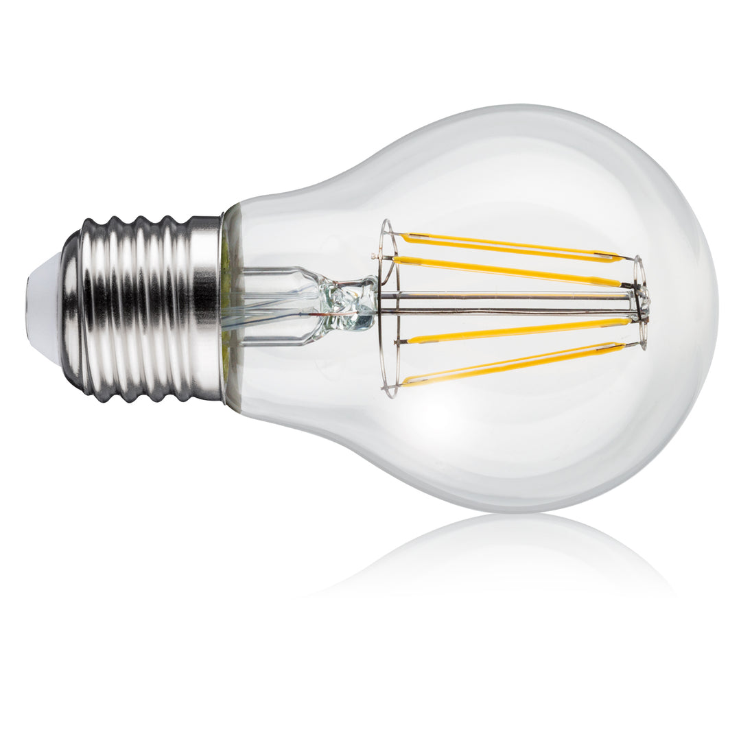 6x Maclean, Filament LED E27, 8W, 230V, WW blanc chaud 3000K, 806lm, Retro edison decorative, MCE268