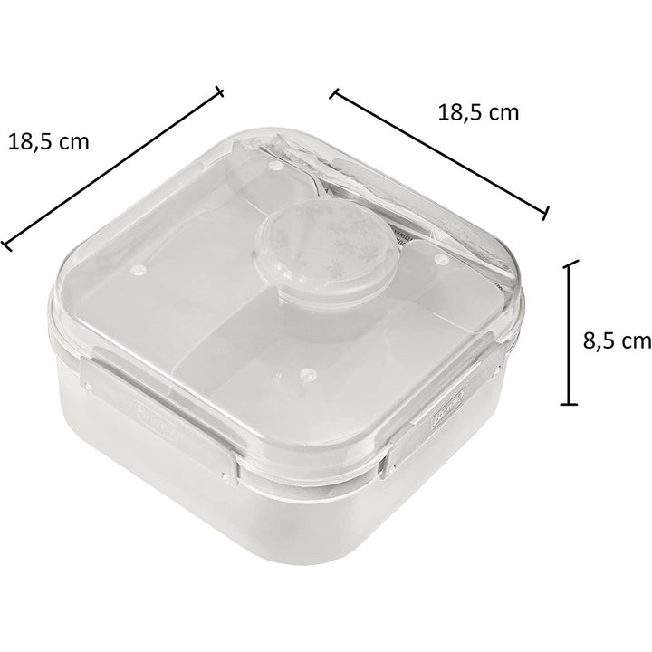 Branq Lido lunchbox ontbijttrommel 1,6l wit