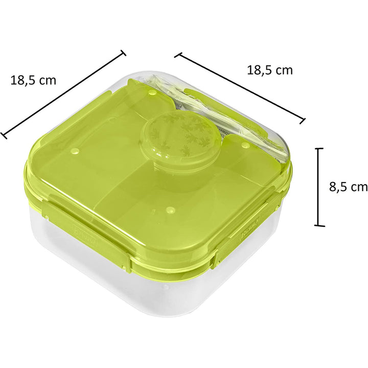 Branq Lido lunchbox ontbijtbak 1,6l groen