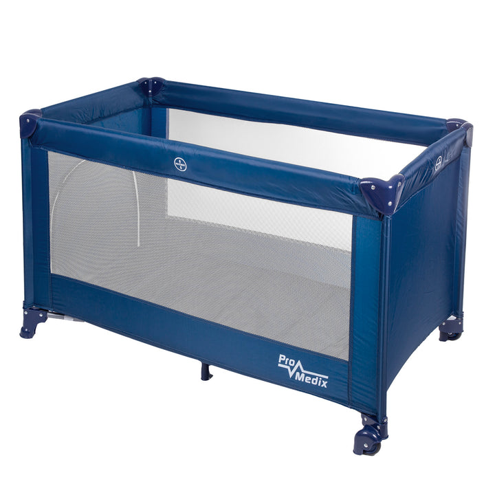 Promedix PR-803 B Reiswieg 125x65x74 cm blauwe wielen beschermhoes