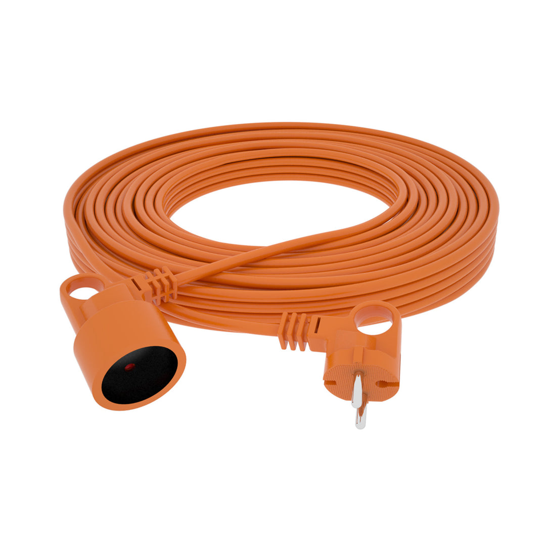 Rallonge de jardin Acar, 2x1mm, 2300W, 10m, orange, M01805