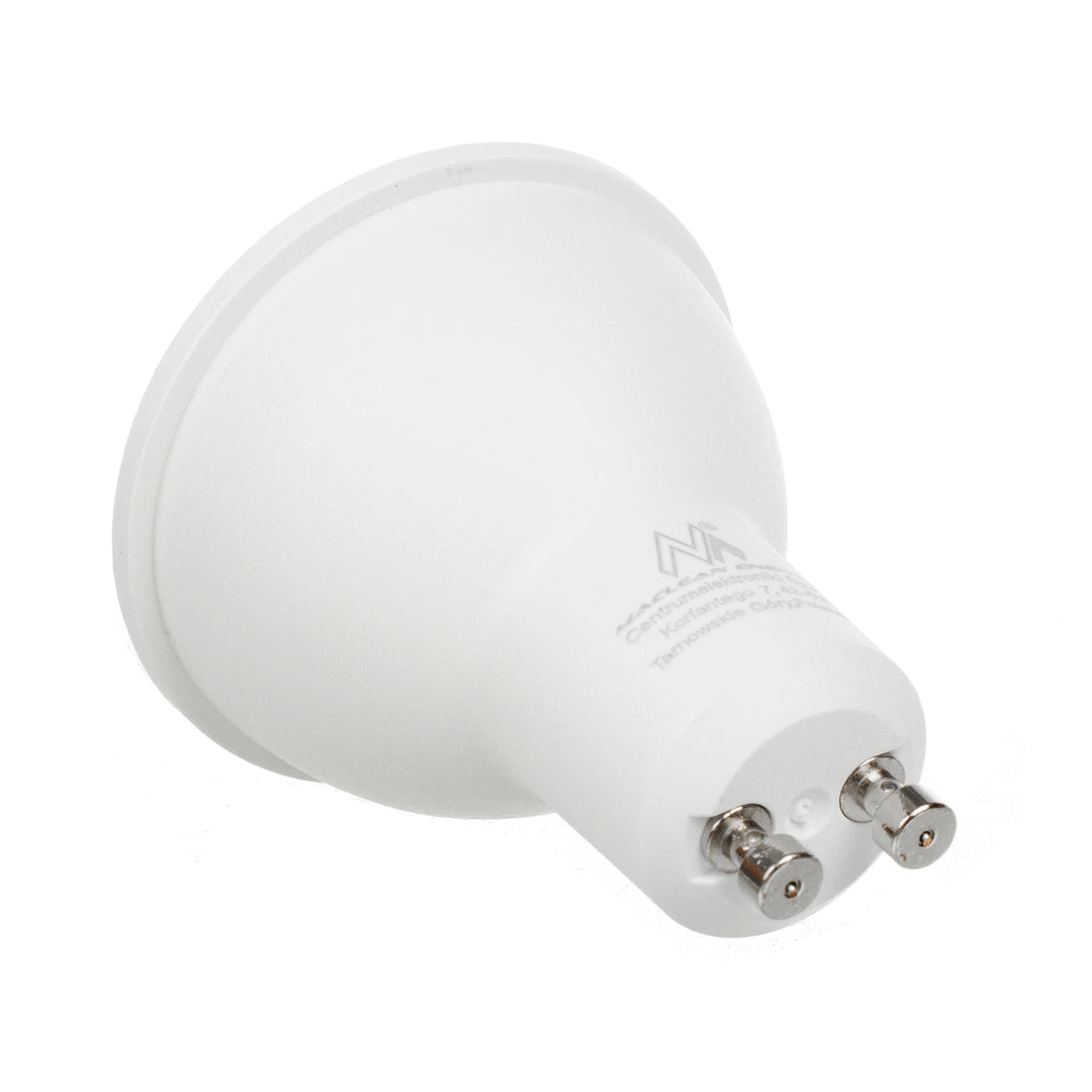 6x Ampoule Maclean LED, GU10, 5W, 220-240V~, 50/60Hz, blanc neutre, 4000K, 400 lumens, MCE435 NW