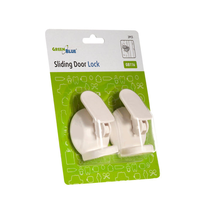 Serrure de porte coulissante 12 pcs GreenBlue GB116 white