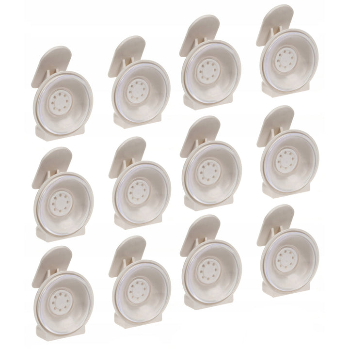 Serrure de porte coulissante 12 pcs GreenBlue GB116 white
