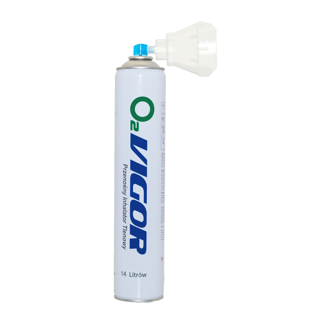 Boîte d'inhalation d'oxygène 99% O2 14L, inodore, 2 pièces