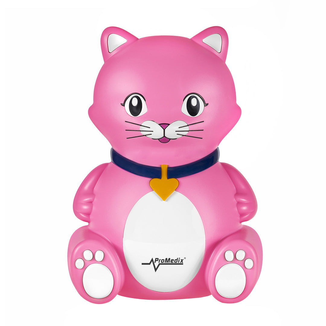 Inhalateur pour chat Promedix, set de nébulisation, masques, filtres, PR-816 + mannequin universel Gess pour inhalateur