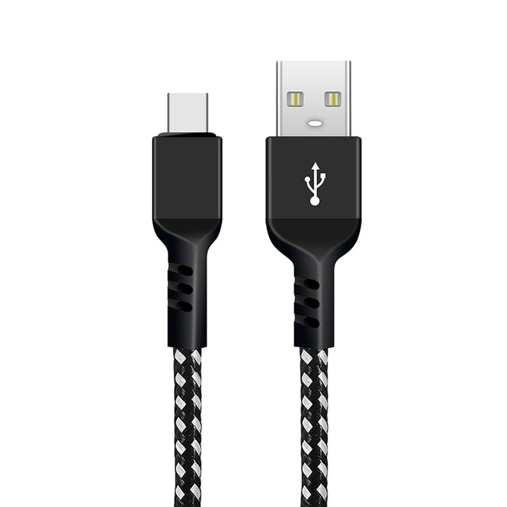Multiprise Maclean, rallonge 4 prises + 2xUSB, avec interrupteurs, 250VAC/10A, 2.1A 5V, 1.5m, blanc, MCE229B + câble USB MCE471