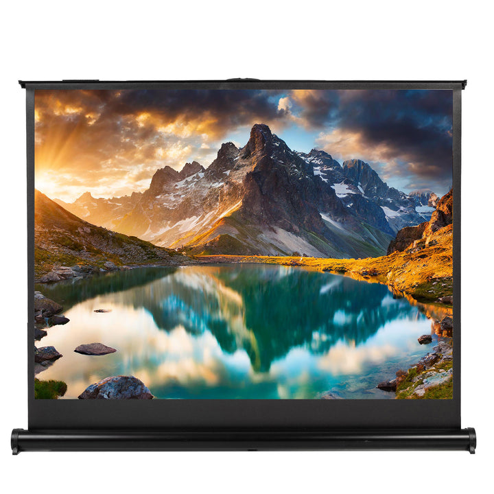 Maclean draagbaar projectiescherm, compact, desktop, 45", 4:3, MC-961