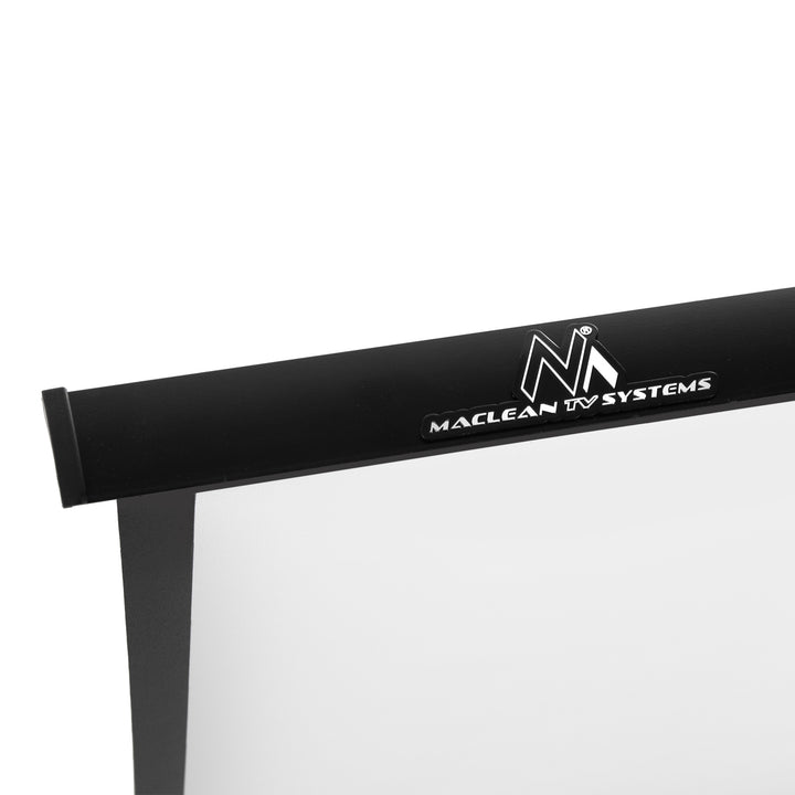 Maclean draagbaar projectiescherm, compact, desktop, 45", 4:3, MC-961