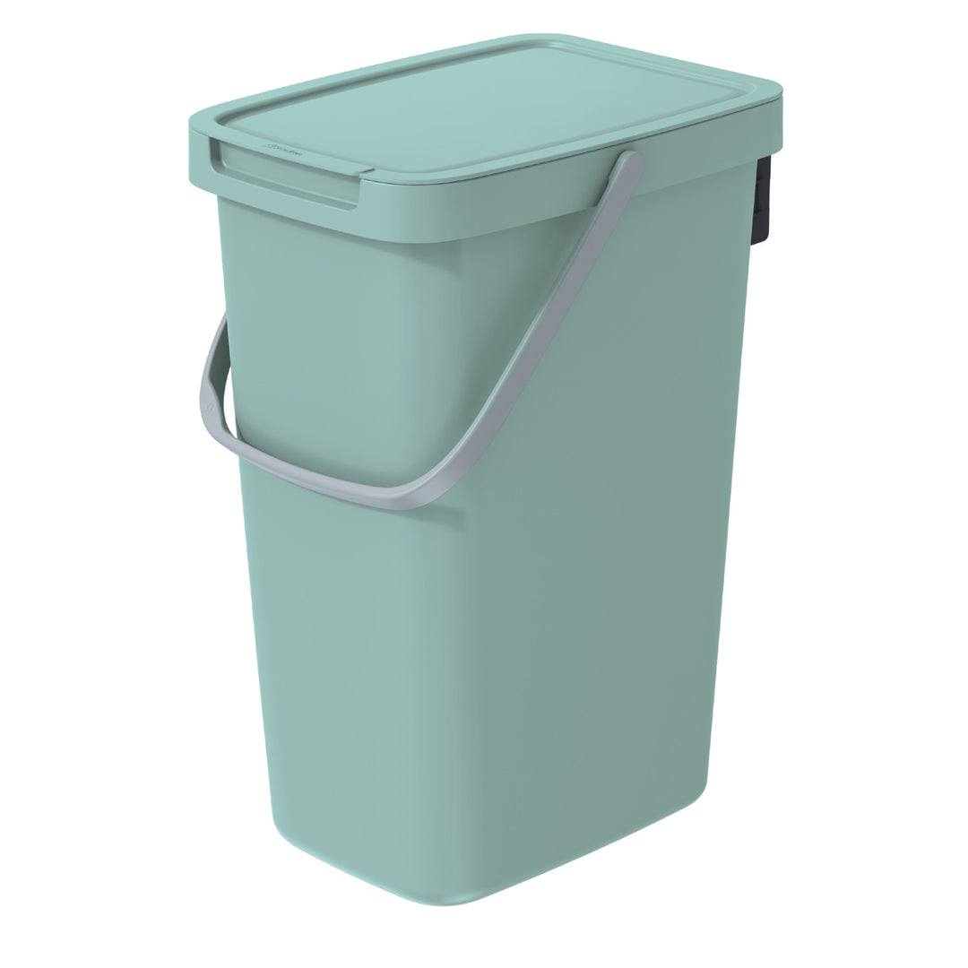 Poubelle de tri 12l Keden Systema Q couleur vert clair