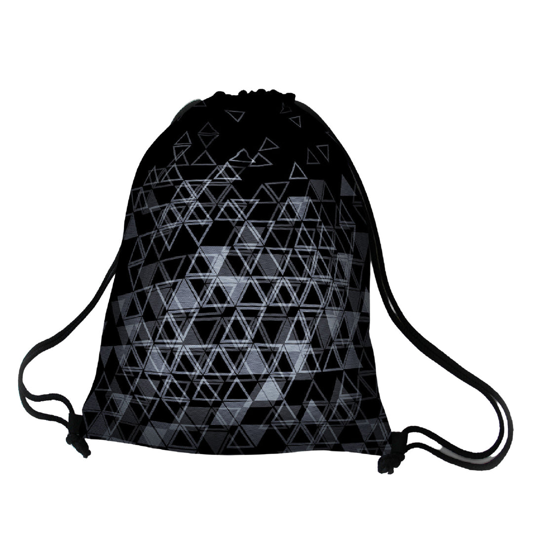 Sac à dos Bertoni, imprimé en couleur, imperméable, motif triangulaire, EE0036