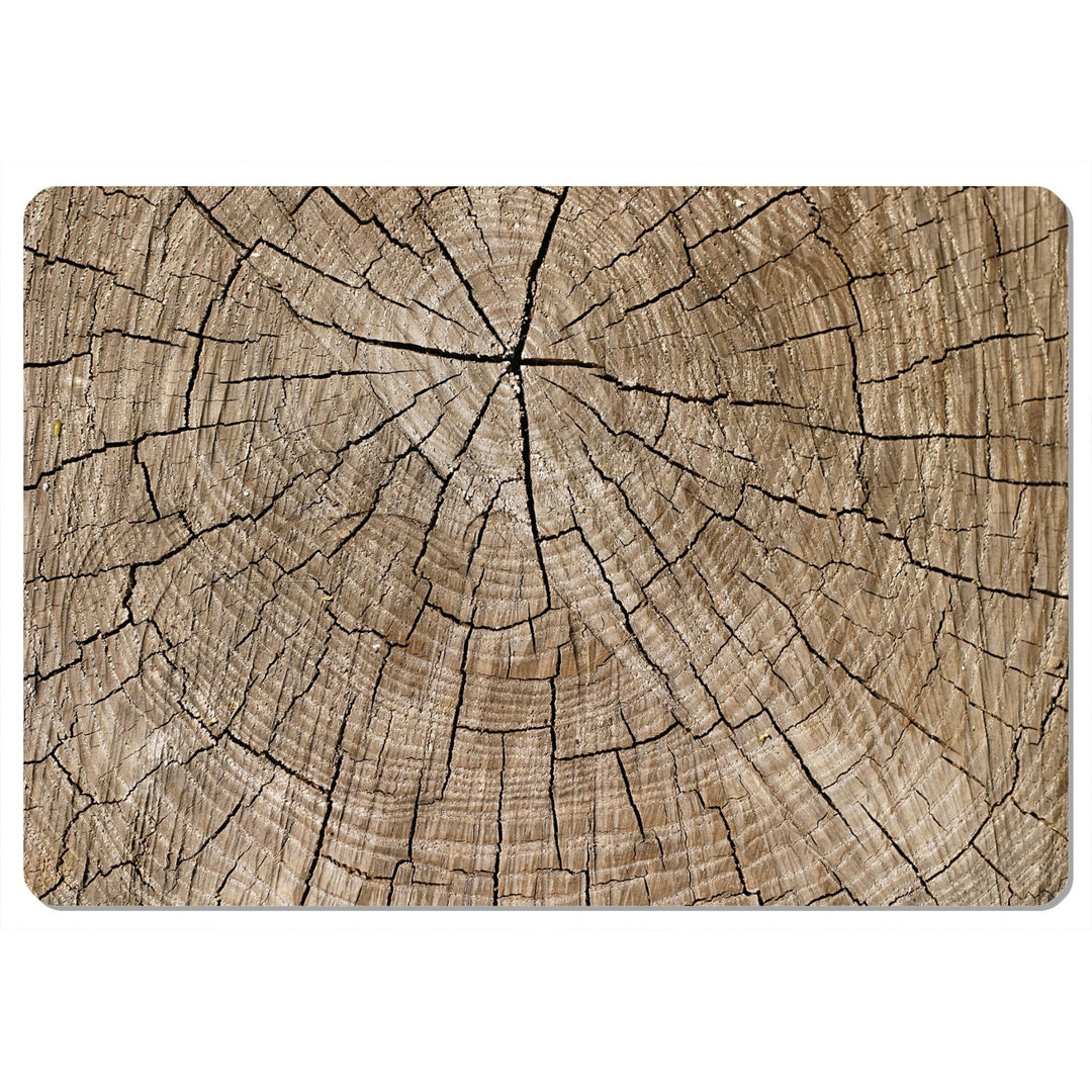 Tapis de table ou de bureau, décoratif, feutre, 29x42 cm, chêne, Bertoni