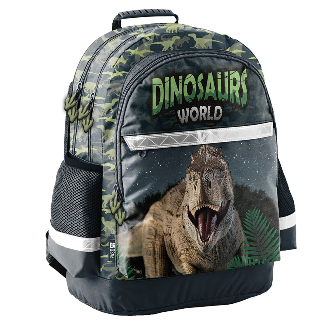 Dinosaure Paso sac à dos scolaire 42x29x16 cm PP23DZ-116