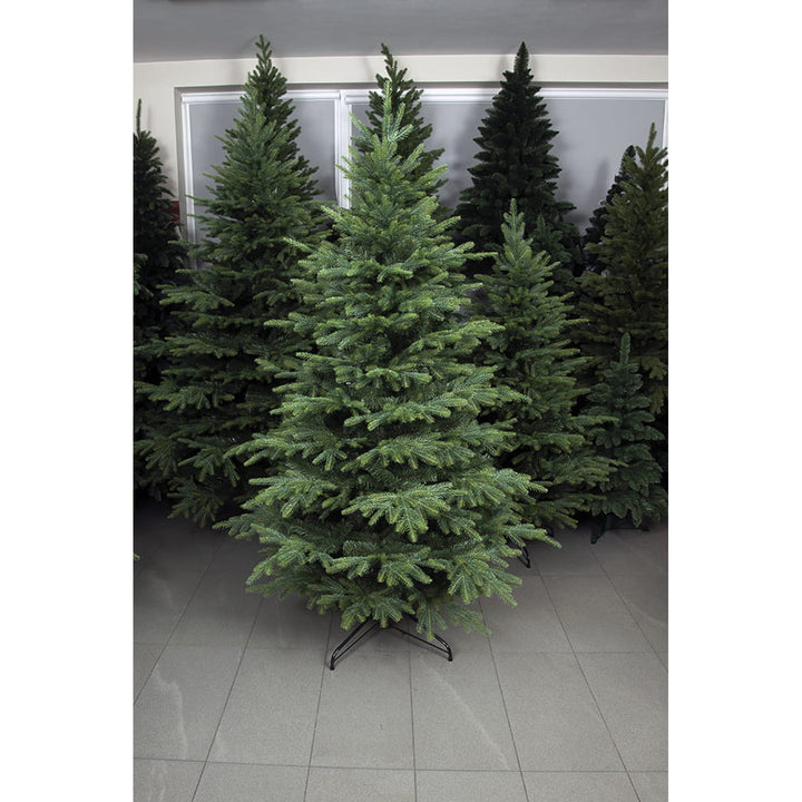Sapin de Noël artificiel Virpol, épicéa du Caucase, support en métal, 190 cm