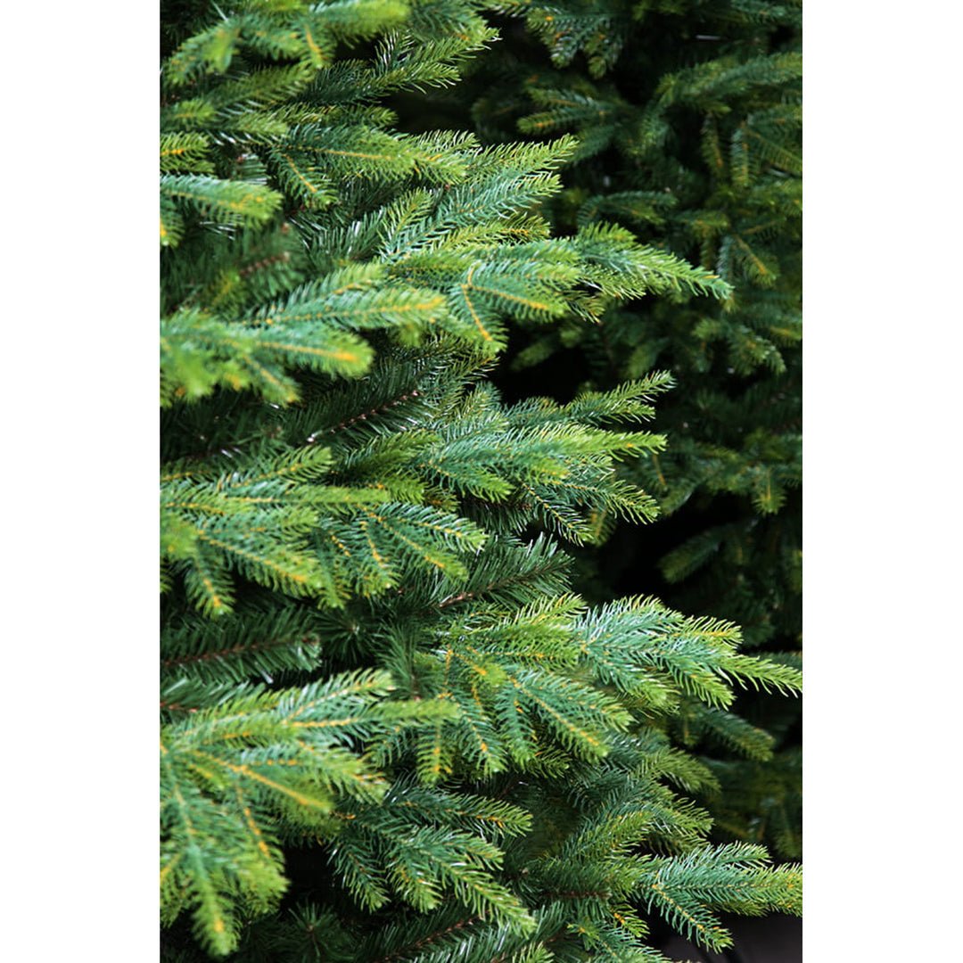 Sapin de Noël artificiel Virpol, épicéa du Caucase, support en métal, 190 cm