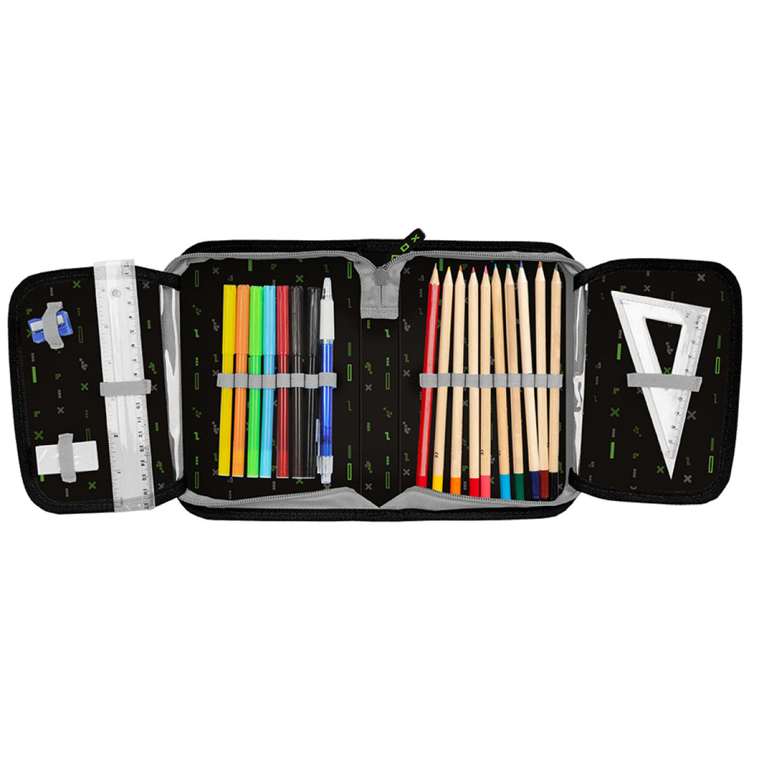 Gaming Paso PP23GE-P001 trousse à crayons pliable avec accessoires