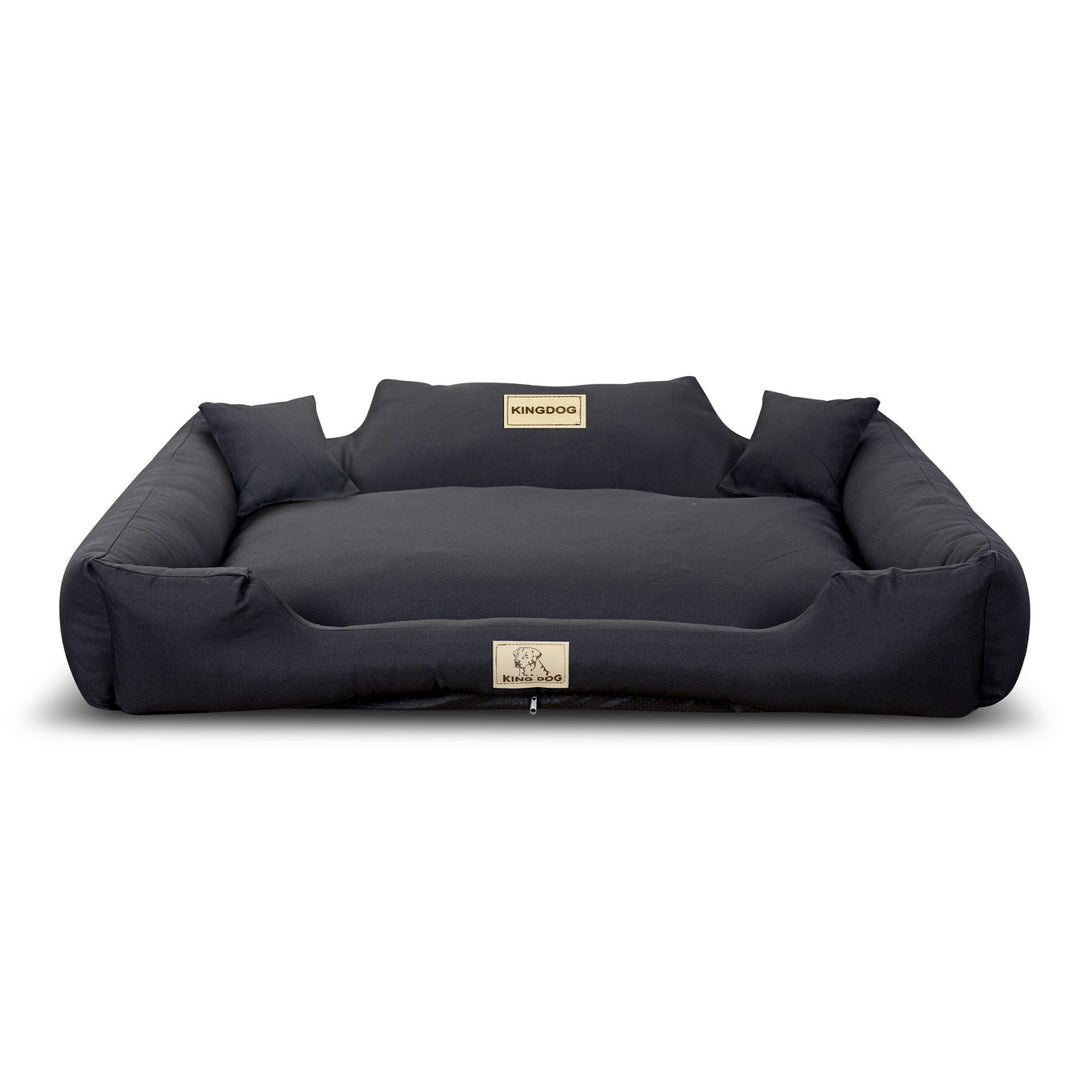 KINGDOG KINMIC115/95CZA lit pour chien 115x95 cm noir